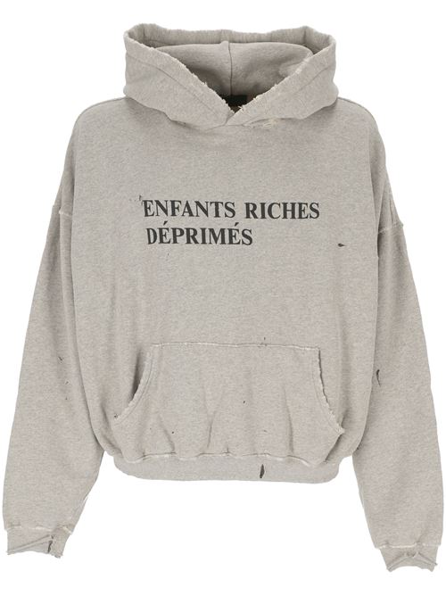 Classic logo hoodie Enfants Riches Deprimes | 020421PAINT HEATHER GREY